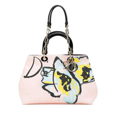 Christian Dior Canvas Floral Diorissimo Bag