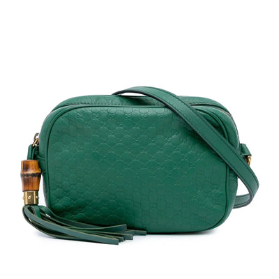 Gucci Green Camera Crossbody Bag