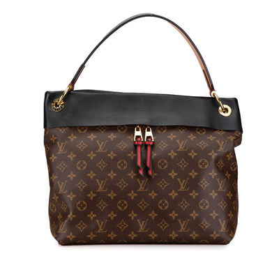 Louis Vuitton Black Monogram Canvas Tuileries Hobo Bag