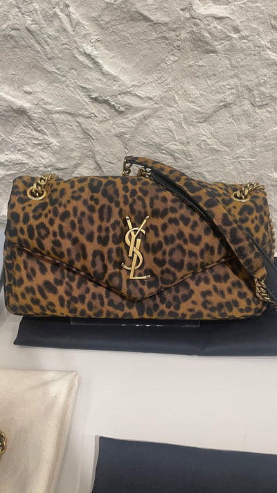 Yves Saint Laurent Calypso Small Animal Print Bag