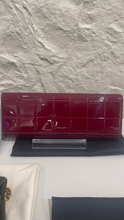 YSL Baguette Vernice Long Clutch