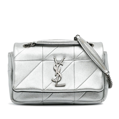 Yves Saint Laurent Small Patchwork Metallic Jamie Bag