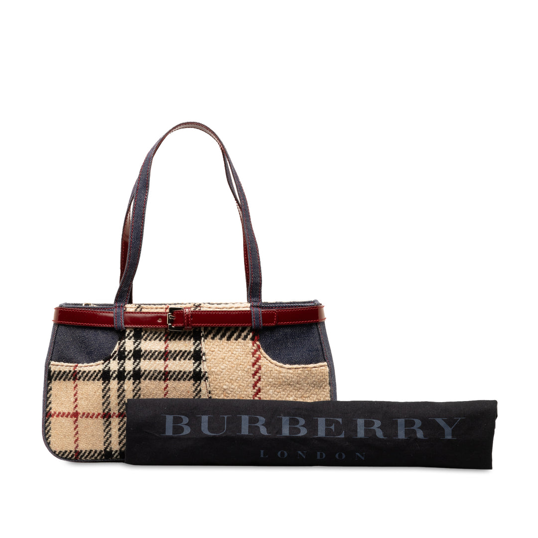 Burberry Denim Wool Bag