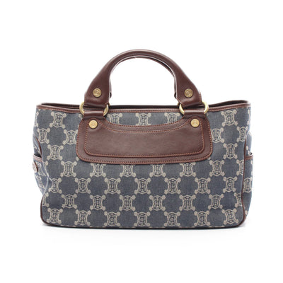 Celine Macadam Denim Tote Bag