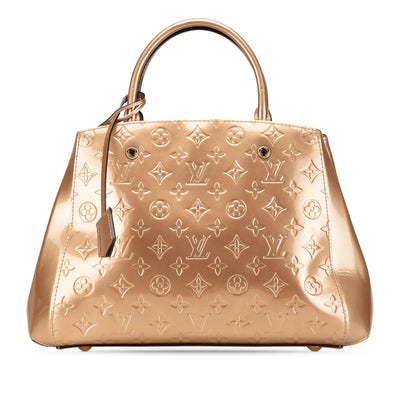 Louis Vuitton Montaigne MM Vernis Leather Bag