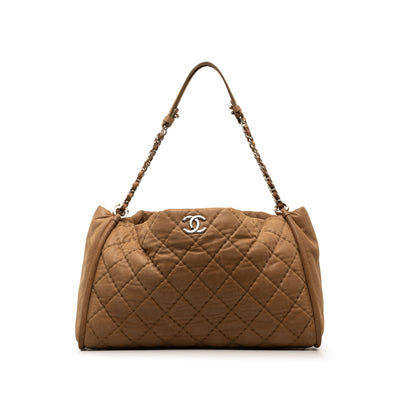 Chanel Quilted Hobo Lambskin Bag