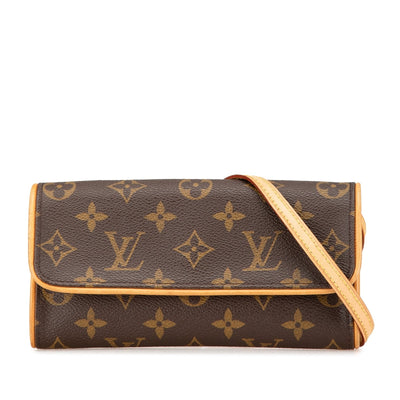 Louis Vuitton Pochette Twin PM Monogram Bag