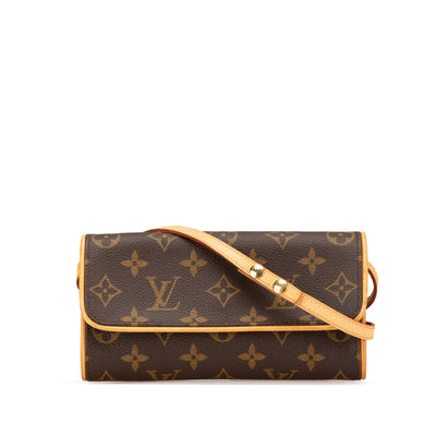 Louis Vuitton Pochette Twin PM Monogram Bag