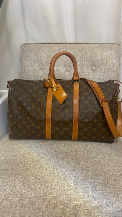 Louis Vuitton Keepall 45 Bandouliere Bag