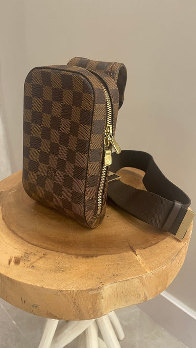 Louis Vuitton Geronimos Damier Ebene Bag