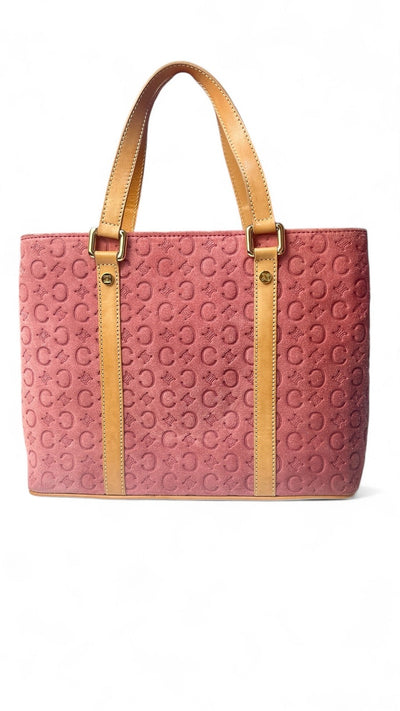 Celine Rose Pink Suede Bag
