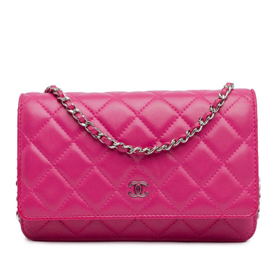 Chanel Lambskin Wallet On Chain Bag