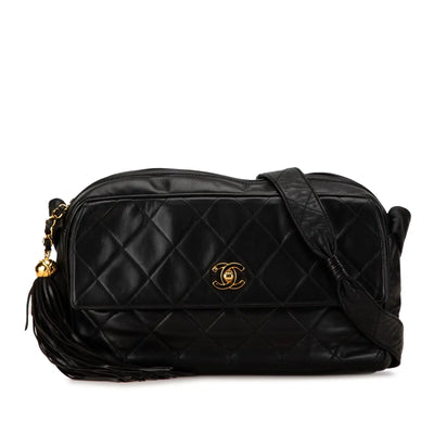 Chanel Quilted Tassel Crossbody Bag