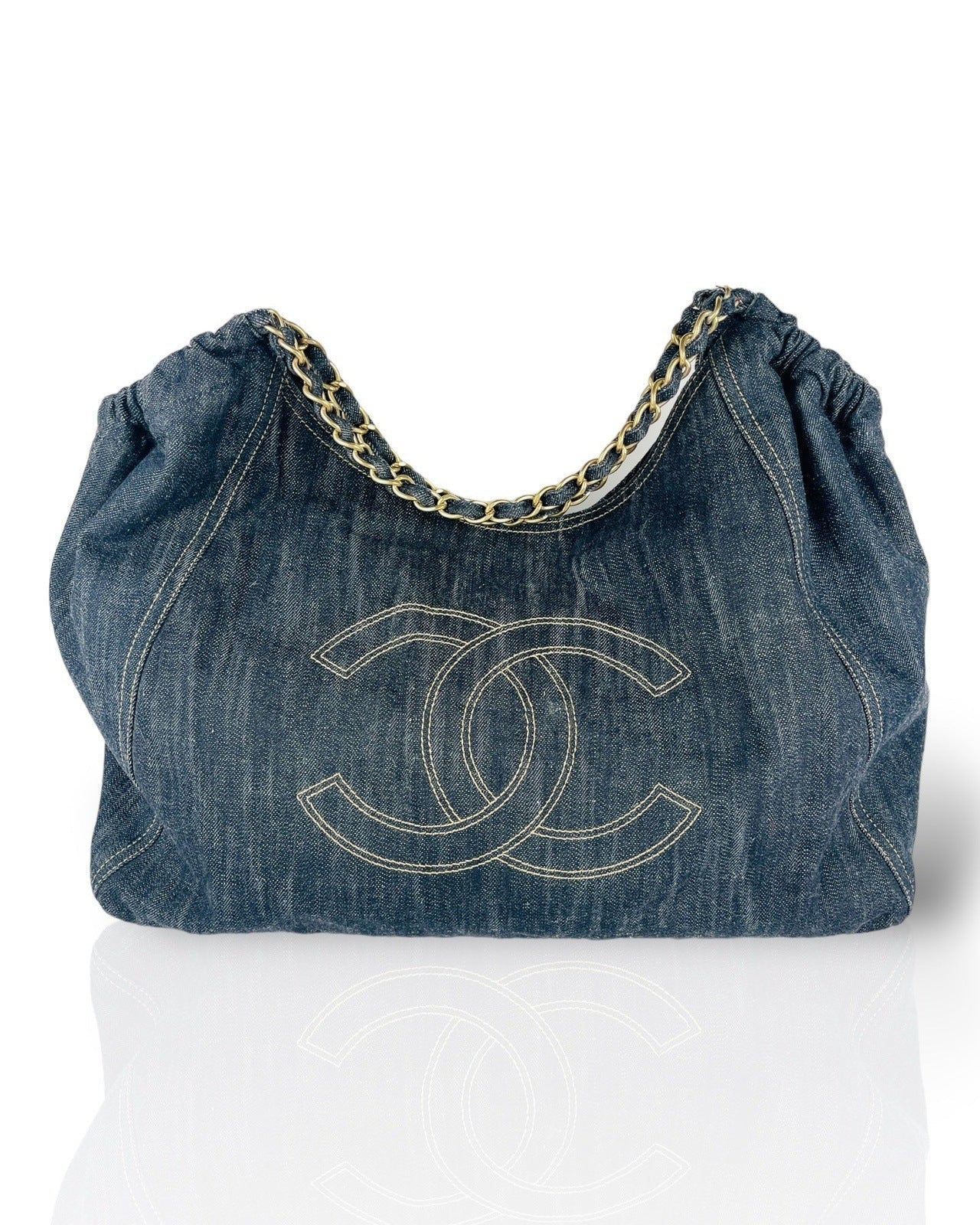 Chanel 2way Bag V Stitch CC Coco Mark Crossbody