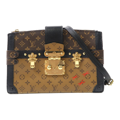 Louis Vuitton Trunk Clutch Monogram Reverse Shoulder Bag