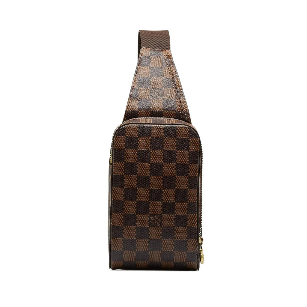 Louis Vuitton Monogram Randonnee GM Brown Leather Cloth ref.100101 - Joli  Closet