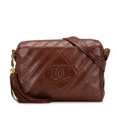 Chanel Tassel Camera Lambskin Bag