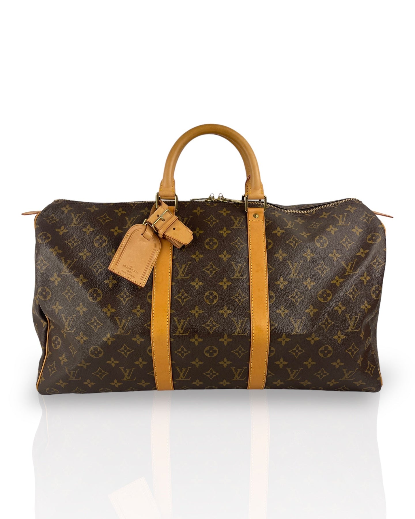 Louis Vuitton brown monogram bag with shoulder strap Cotton ref.587970 -  Joli Closet