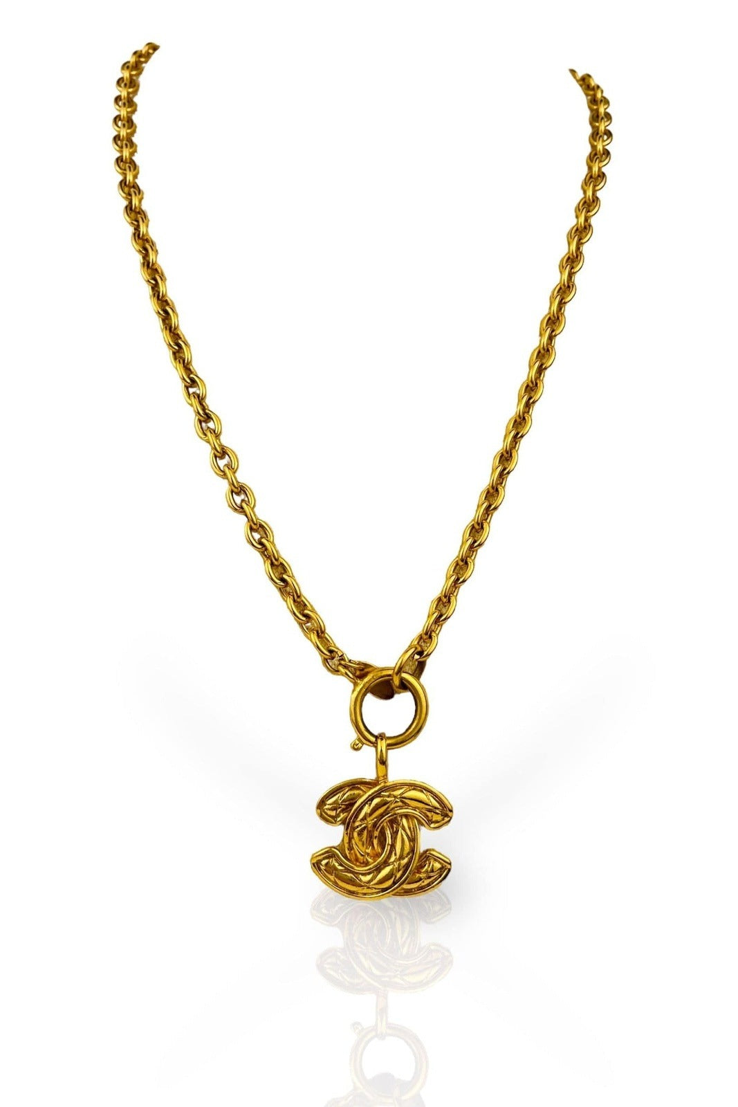 Chanel Vintage 24K gold Necklace