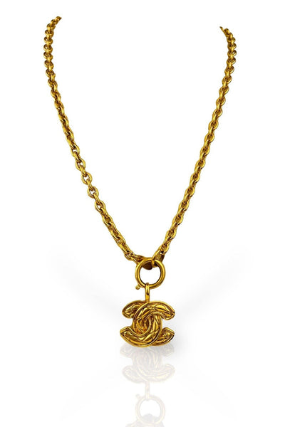 Chanel CC Gold Medium Necklace