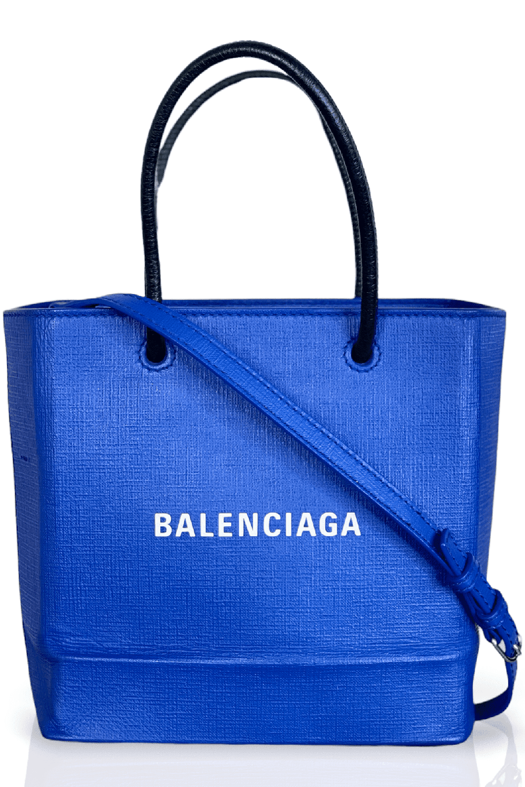 Balenciaga Signature Small Coated Canvas Tote Bag