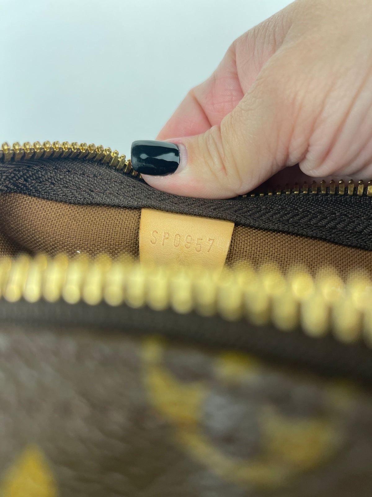 Louis Vuitton Handbags Brown Leather Cloth ref.370705 - Joli Closet