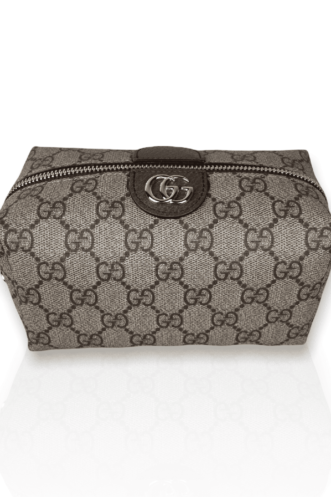 gucci gg canvas cosmetic bag-Gucci GG Supreme Cosmetic Bag-RELOVE DELUXE
